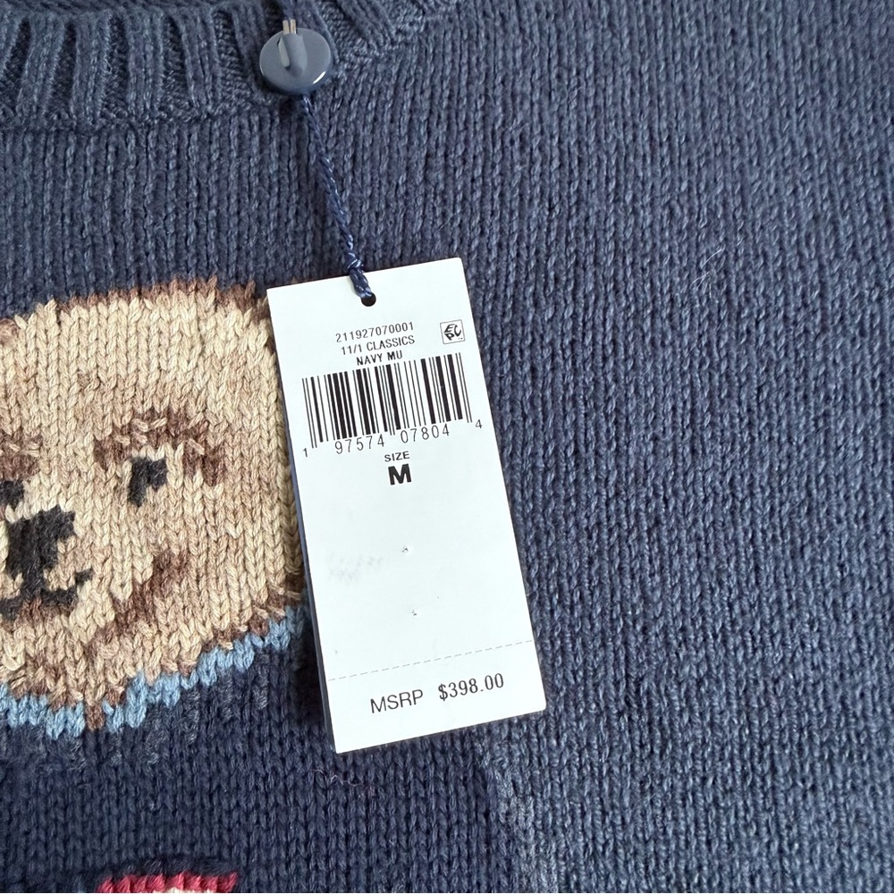 Polo Ralph Lauren Bear Sweater - Picture 2 of 7